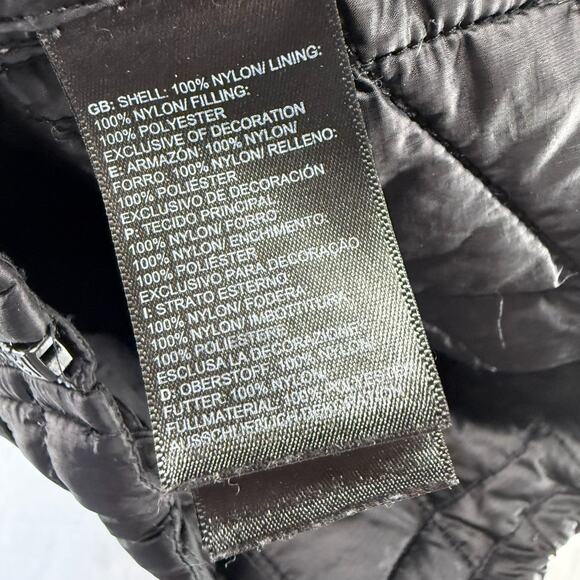 The North Face Vest Men's XL Black Puffer Thermoball Packable Lightweight Logo - Picture 10 of 11